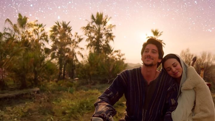 Una scena tratta dal film Viaggio a Betlemme