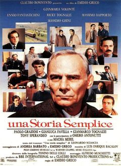 Locandina Una storia semplice