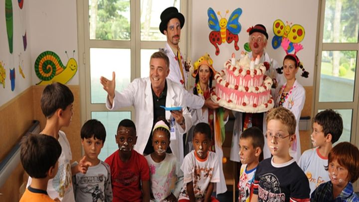 Una scena tratta dal film Dottor Clown
