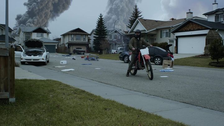 Una scena tratta dal film La Terra trema