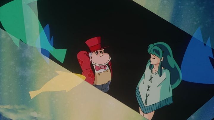 Una scena tratta dal film Lamù - Beautiful Dreamer