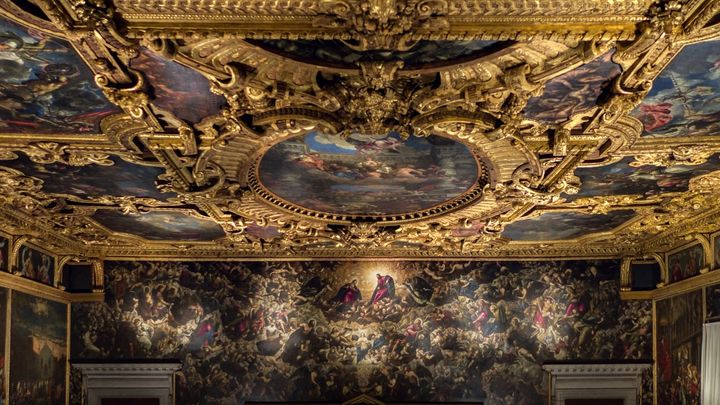 Una scena tratta dal film Tintoretto - Un ribelle a Venezia