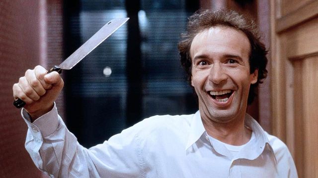 Una scena tratta dal film Il mostro