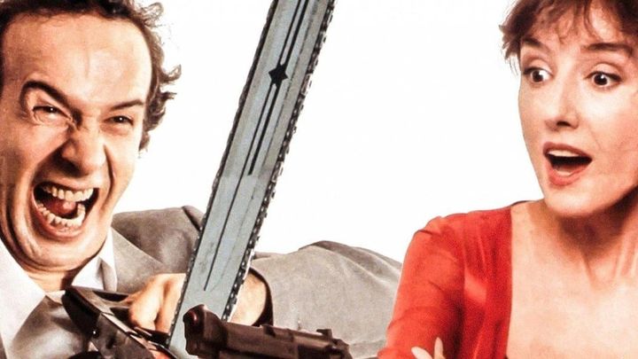 Una scena tratta dal film Il mostro