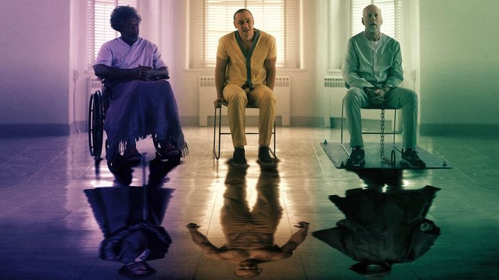 Una scena tratta dal film Glass