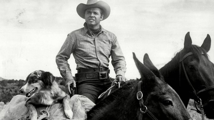 Una scena tratta dal film Apache in agguato