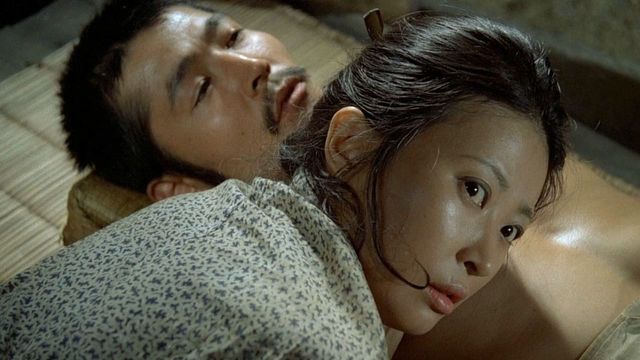 Una scena tratta dal film L'impero della passione