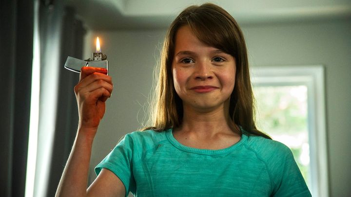 Una scena tratta dal film La piccola Katie