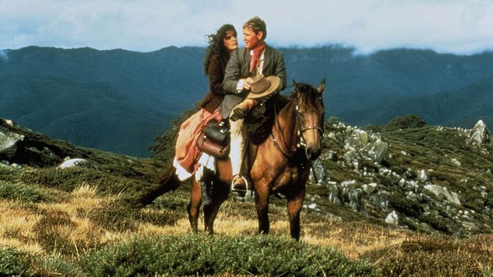 Una scena tratta dal film L'uomo del fiume nevoso
