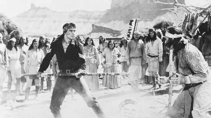 Una scena tratta dal film Il figlio di Kociss