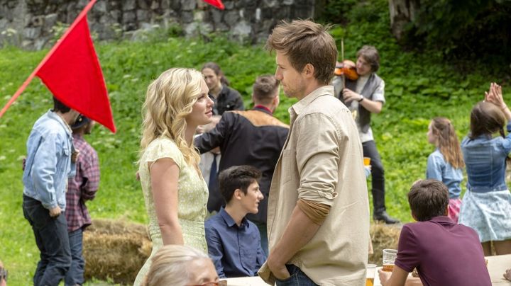 Una scena tratta dal film Il trono di cuori