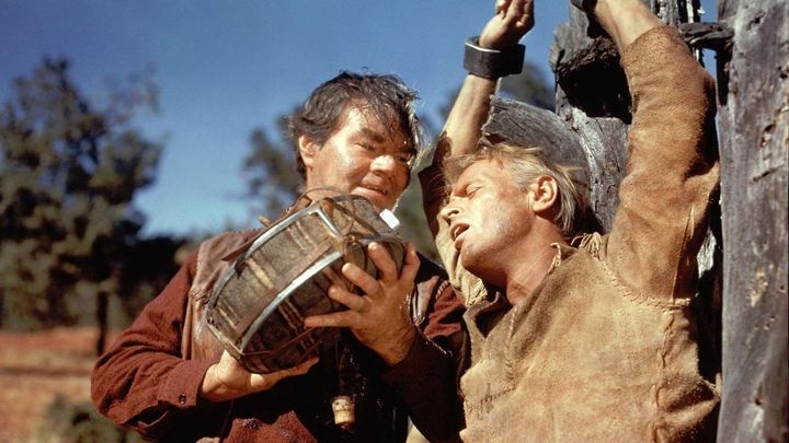 Una scena tratta dal film L'ultima carovana