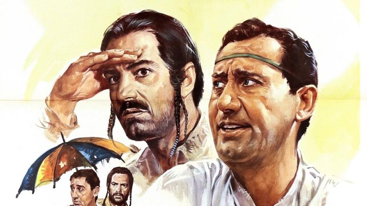 Una scena tratta dal film Riusciranno i nostri eroi a ritrovare l'amico misteriosamente scomparso in Africa?