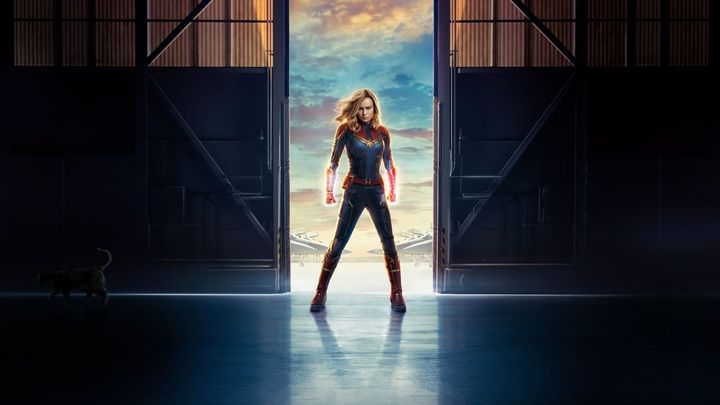 Una scena tratta dal film Captain Marvel