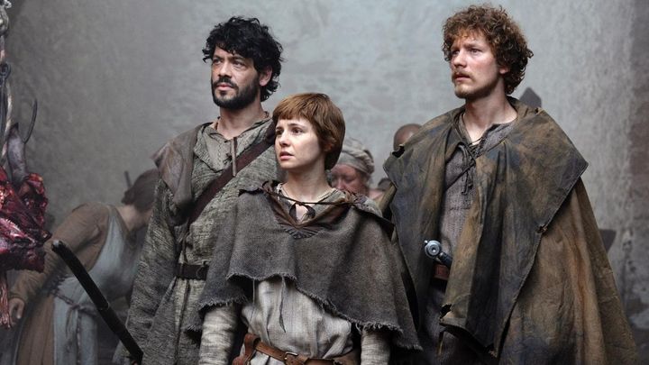 Una scena tratta dal film La pellegrina