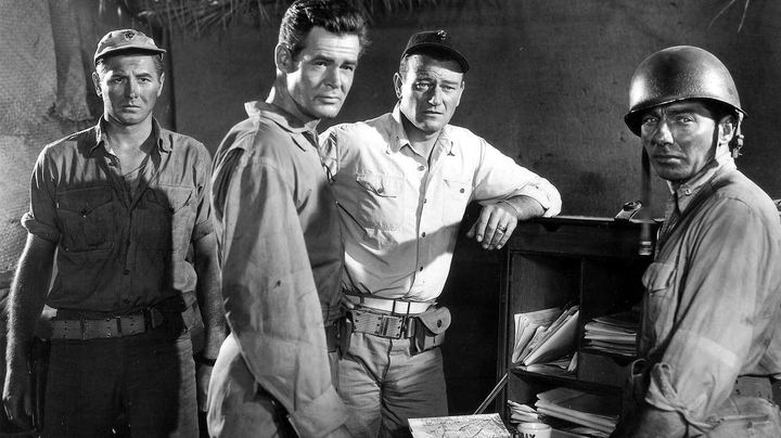 Una scena tratta dal film Diavoli alati