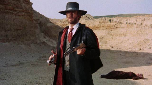 Una scena tratta dal film Se incontri Sartana prega per la tua morte