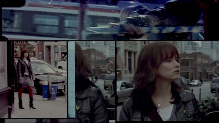 Una scena tratta dal film Sola nella trappola