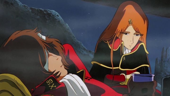 Una scena tratta dal film Capitan Harlock: L'Arcadia della mia giovinezza