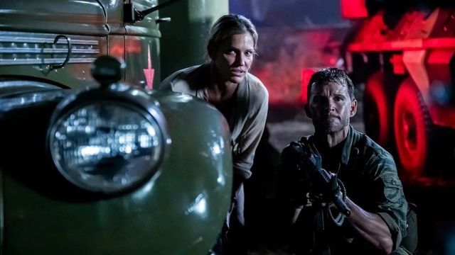 Una scena tratta dal film Primitive War