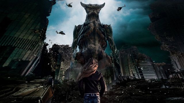 Una scena tratta dal film Colossal