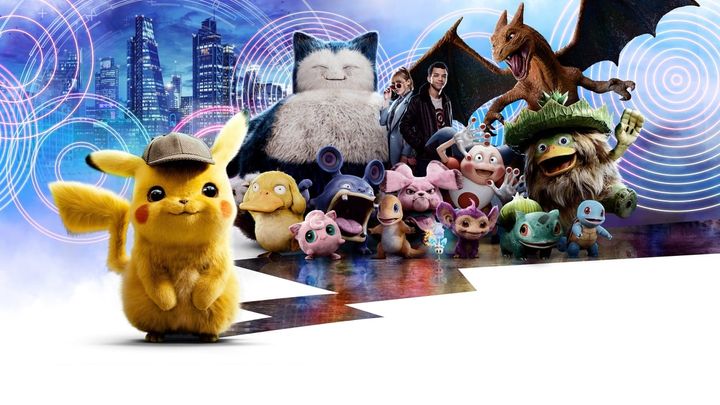 Una scena tratta dal film Pokémon Detective Pikachu