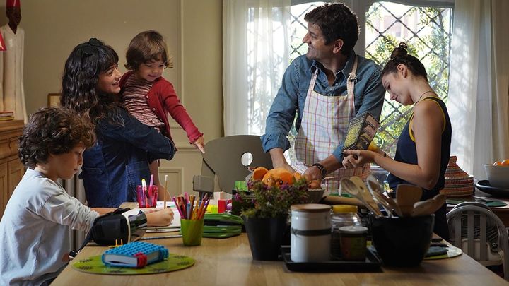 Una scena tratta dal film 10 giorni senza mamma