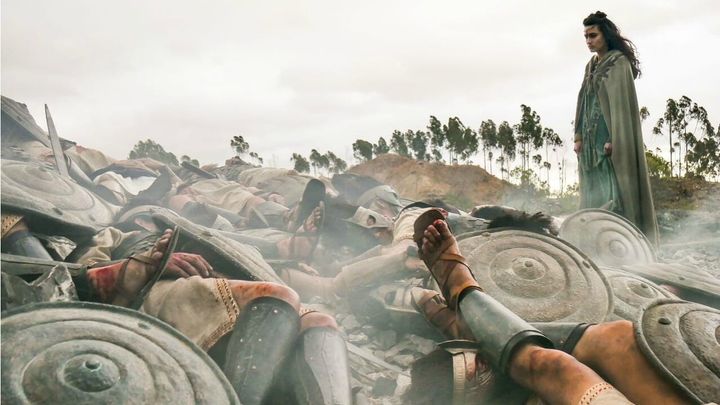 Una scena tratta dal film Samson - La vera storia di Sansone