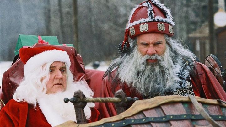 Una scena tratta dal film Santa's Slay