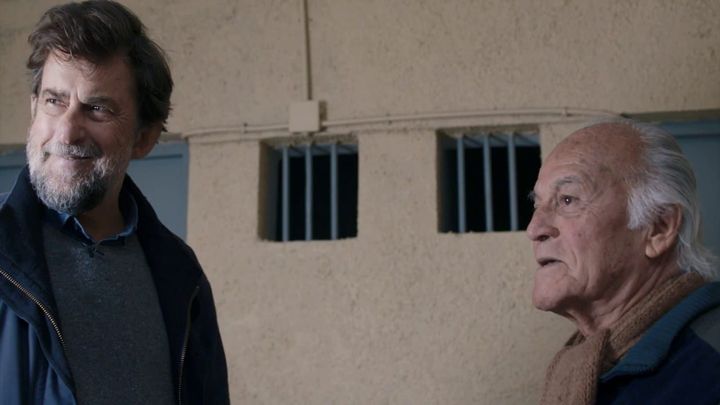 Una scena tratta dal film Santiago, Italia