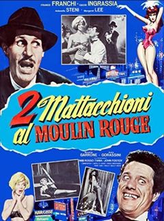 Locandina 2 mattacchioni al Moulin Rouge