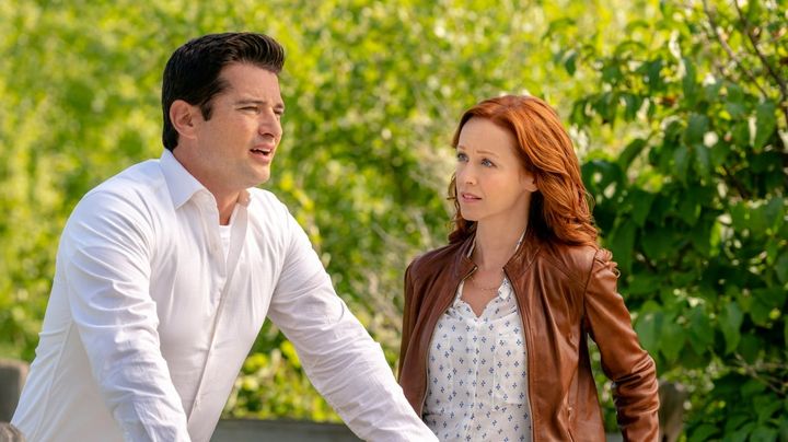 Una scena tratta dal film Amore a Harmony Ranch