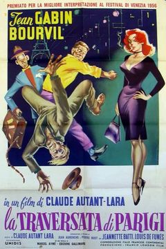 Locandina La traversata di Parigi