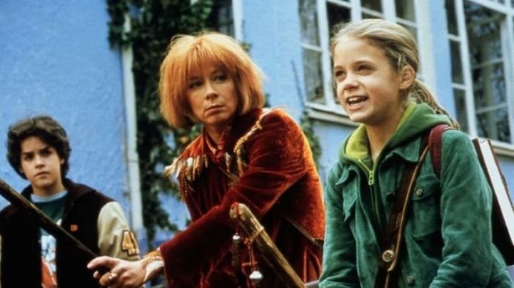 Una scena tratta dal film Bibi la piccola strega