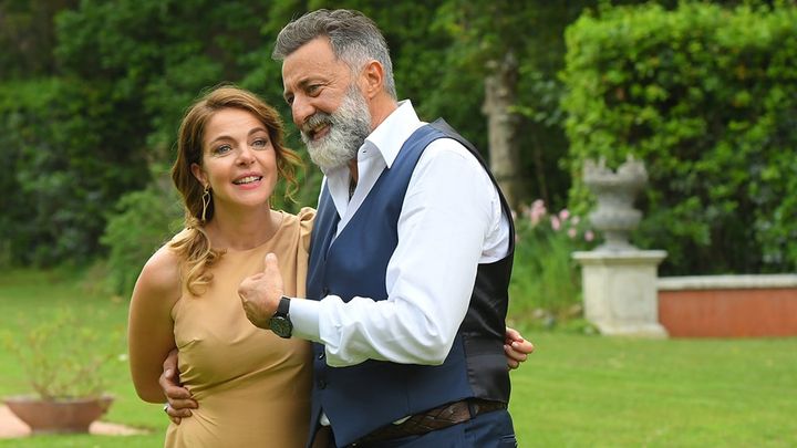 Una scena tratta dal film DolceRoma