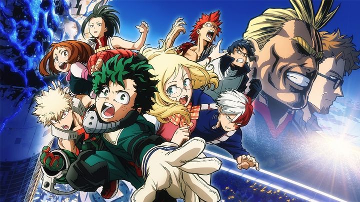 Una scena tratta dal film My Hero Academia: The Movie - Two Heroes
