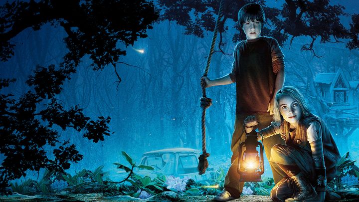 Una scena tratta dal film Un ponte per Terabithia