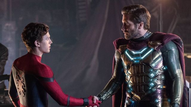 Una scena tratta dal film Spider-Man: Far from Home