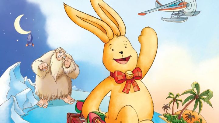 Una scena tratta dal film Felix Il Coniglietto e La Macchina Del Tempo
