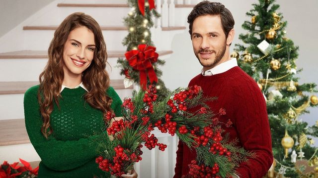 Una scena tratta dal film Natale a Pemberley Manor
