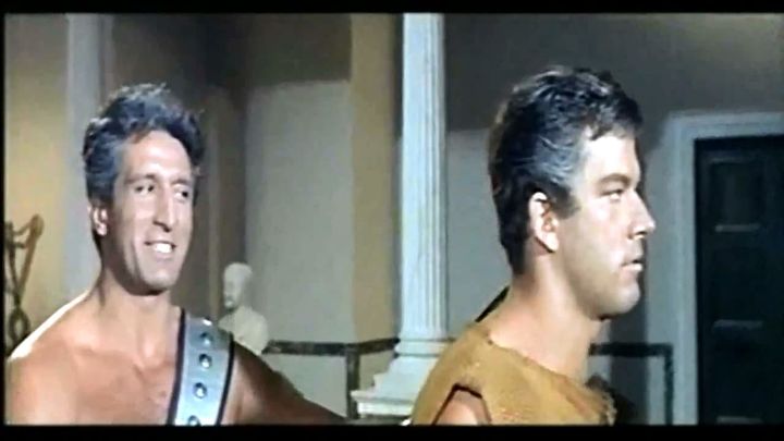 Una scena tratta dal film I due gladiatori