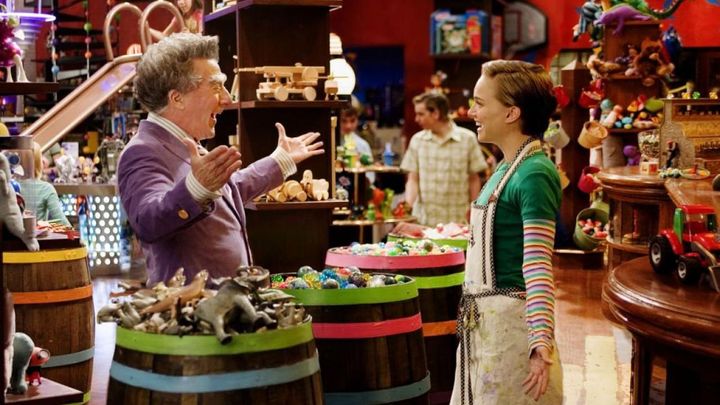 Una scena tratta dal film Mr. Magorium e la bottega delle meraviglie