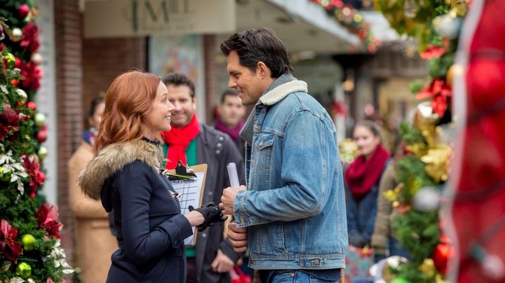 Una scena tratta dal film Natale a Rocky Mountain