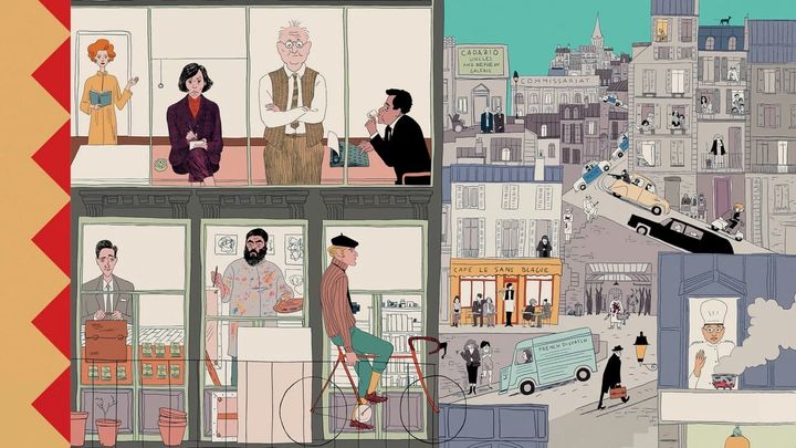 Una scena tratta dal film The French Dispatch
