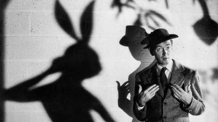 Una scena tratta dal film Harvey