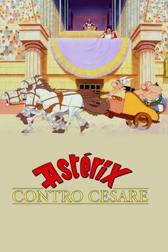 Locandina Asterix contro Cesare