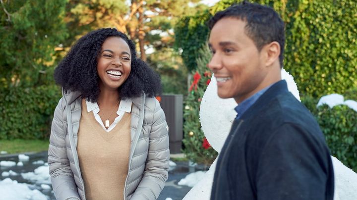 Una scena tratta dal film Un Natale maestoso
