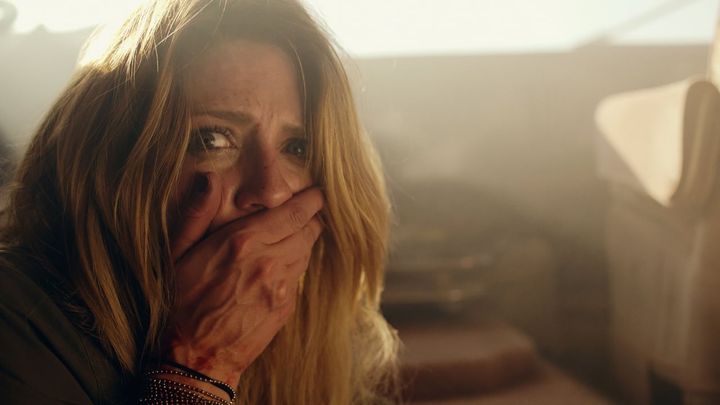 Una scena tratta dal film Camper Killer