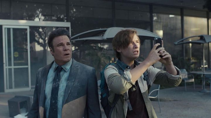 Una scena tratta dal film Destruction Los Angeles