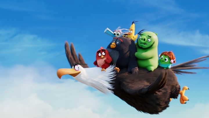 Una scena tratta dal film Angry Birds 2 - Nemici amici per sempre